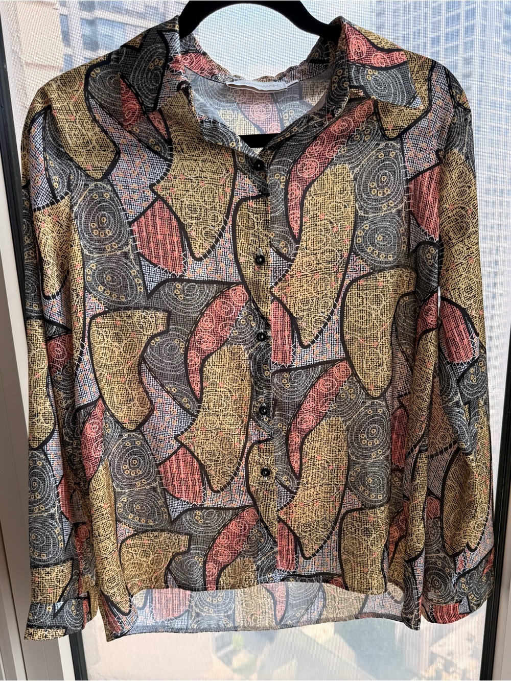Zimmerman Women’s Long Sleeve Blouse in Abstract Print - XS